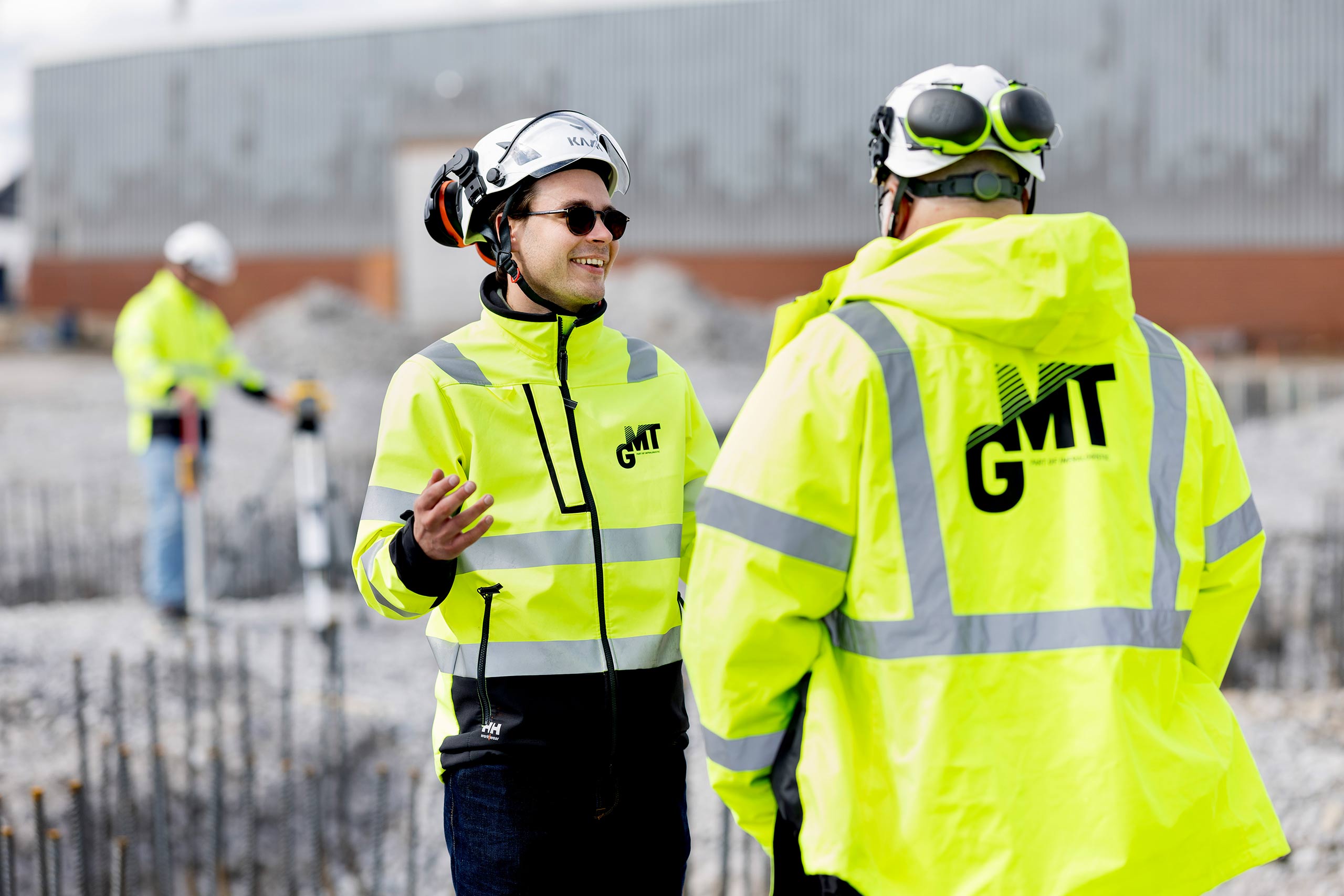 Fantastiskt roligt att jobba med sina kompisar!